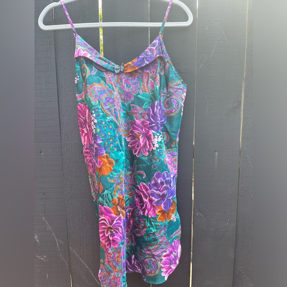 VTG Silk Slip Dress